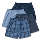 4 Herren-Web-Boxershorts im aktuellen Tchibo Prospekt