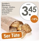 Mehrkornbrötchen im Angebot bei WEZ in Minden Mehrkornbrötchen Angebote von Schäfer’s bei WEZ Minden für 3,45 €