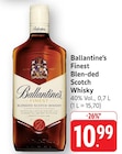 Finest Blended Scotch Whisky im Angebot bei E center in Singen Finest Blended Scotch Whisky Angebote von Ballantine's bei E center Singen für 10,99 €
