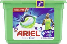 Lessive capsules PODS + active - Géant Casino à Aurillac Lessive capsules PODS + active en promo chez Géant Casino Aurillac à 7,20 €