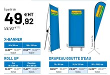 Bureau Vallée Lille - X-banner Promo X-banner dans le catalogue Bureau Vallée "Espace Services" à Lille