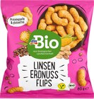 Linsenerdnussflips von dmBio im aktuellen dm-drogerie markt Prospekt für 1,65 €