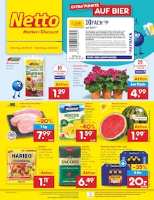 Fleisch im Netto Marken-Discount Prospekt "Aktuelle Angebote" mit 44 Seiten (Lübeck)