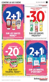 Promos Sauce dans le catalogue "VIVE LA FIN DES VACANCES" de Intermarché Super à la page 7 Promos Sauce dans le catalogue "VIVE LA FIN DES VACANCES" de Intermarché Super à la page 7