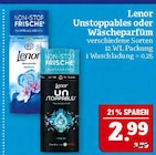 Unstoppables oder Wäscheparfüm Angebote von Lenor bei Marktkauf Görlitz für 2,99 €