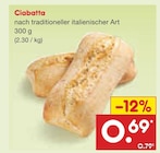 Ciabatta im Angebot bei Netto Marken-Discount in Wolfenbüttel Ciabatta Angebote bei Netto Marken-Discount Wolfenbüttel für 0,69 €