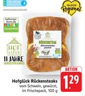Rückensteaks bei EDEKA im Prospekt "" für 1,29 €