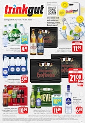 Aktueller Trinkgut Prospekt mit Mineralwasser, "Aktuelle Angebote", Seite 1