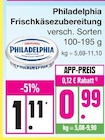 E center - Frischkäsezubereitung Angebot im Prospekt Frischkäsezubereitung bei E center im Prospekt "" für 0,99 €