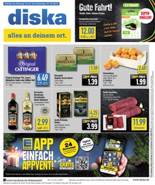 diska Prospekt für Coburg mit 12 Seiten diska Prospekt für Coburg: "Alles günstig. Alles da. Alles an Deinem Ort.", 12 Seiten, 04.12.2023 - 09.12.2023