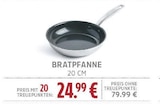 BRATPFANNE für 24,99 € bei EDEKA im Angebot BRATPFANNE im aktuellen EDEKA Prospekt