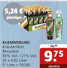 Aktuelles Kräuterlikör, Minzlikör Angebot bei Getränke Quelle WVG in Halle (Saale) ab 9,75 €