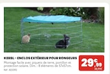 Enclos extérieur pour rongeurs - Kerbl en promo chez Animalis Enclos extérieur pour rongeurs - Kerbl dans le catalogue Animalis