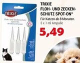 Floh- und Zeckenschutz Spot-On von Trixie im aktuellen Zookauf Prospekt