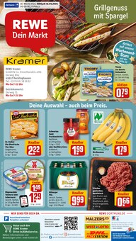 Fleisch im REWE Prospekt "Dein Markt" mit 25 Seiten (Recklinghausen)