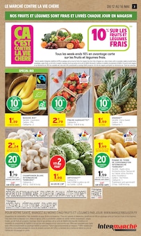 Promotion Banane Bio dans le prospectus Intermarché Super, valable du 12/05/2026 au 24/05/2026 Promo Banane Bio dans le catalogue Intermarché Super du moment à la page 3