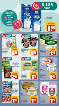 Milch im aktuellen REWE Prospekt (Hannover) Milch im REWE Prospekt "Dein Markt" mit 18 Seiten (Hannover)