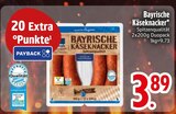 Bayrische Käseknacker im Angebot bei EDEKA in Heidenheim Bayrische Käseknacker Angebote bei EDEKA Heidenheim für 3,89 €