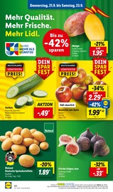 Bio Kartoffeln Angebote im Prospekt "LIDL LOHNT SICH" von Lidl auf Seite 56