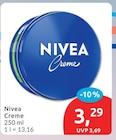 Creme von Nivea für 3,29 € bei budni im Angebot Creme von Nivea im aktuellen budni Prospekt