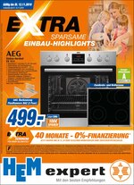 HEM expert Prospekt "EXTRA starke sparsame Einbau-Highlights! ", 12 Seiten, für Erlenhof, 06.11.2019 - 12.11.2019 HEM expert Prospekt "EXTRA starke sparsame Einbau-Highlights! ", 12 Seiten, für Erlenhof, 06.11.2019 - 12.11.2019
