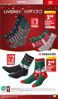 Promo Chaussettes femme dans le catalogue Lidl du moment à la page 3