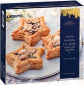 Picard Saintes - 4 étoiles feuilletées à la volaille, sauce aux morilles Promo 4 étoiles feuilletées à la volaille, sauce aux morilles dans le catalogue Picard "En attendant Noël" à Saintes