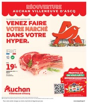 Viande en promo dans le catalogue Auchan Hypermarché à la page 1