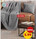 Kuscheldecke XXL im Angebot bei Penny in Ulm Kuscheldecke XXL Angebote von HOME IDEAS Living bei Penny Ulm für 5,99 €
