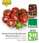 Unsere Heimat Bio Rispentomaten bei EDEKA im Eppelheim Prospekt für 2,49 €