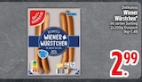 Delikatess Wiener Würstchen Angebote von Gut & Günstig bei EDEKA Augsburg für 2,99 €