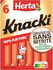 Knacki original - HERTA en promo à 5,66 € chez Supermarchés Match Knacki original - HERTA dans le catalogue Supermarchés Match