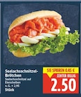 Seelachsschnitzel-Brötchen Angebote bei E center Falkensee für 2,50 €