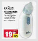 Nasensauger BNA100EU Angebote von Braun bei Marktkauf Ludwigsburg für 19,99 €