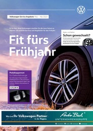 Volkswagen Prospekt "Fahrtrichtung Frühling" für Friedrichsdorf, 1 Seite, 01.03.2023 - 31.05.2023