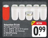 EDEKA Schlüsselfeld - Kompositions-Öl-Licht Rot Angebot im Prospekt Kompositions-Öl-Licht Rot bei EDEKA im Schlüsselfeld Prospekt für 0,99 €