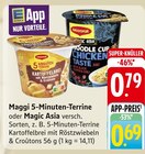 Maggi 5-Minuten-Terrine oder Magic Asia Angebote von Maggi bei E center Worms für 0,69 €