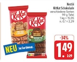 EDEKA - KitKat Schokolade Angebot im Prospekt KitKat Schokolade bei EDEKA im Prospekt "" für 1,49 €