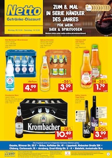 Netto Marken-Discount Prospekt "DER ORT, AN DEM DU IMMER AUSGEZEICHNETE PREISE FINDEST." mit  Seiten (Werther (Westfalen))