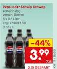 Pepsi Angebote bei Netto Marken-Discount Ahaus für 3,99 €
