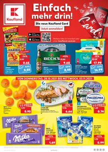 Kaufland Prospekt für Mochau b Döbeln mit 48 Seiten Kaufland Prospekt für Mochau b Döbeln: Einfach mehr drin!, 48 Seiten, 27.10.2021 - 3.11.2021