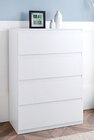 Commode 4 tiroirs en promo chez B&M Antony à 72,95 €