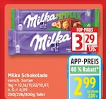 Schokolade Angebote von Milka bei EDEKA Falkensee für 2,99 €