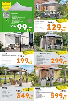 Partyzelt im Globus-Baumarkt Prospekt "Immer eine Idee besser" mit 24 Seiten (Wolfsburg)