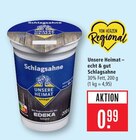 Schlagsahne Angebote von Unsere Heimat bei Marktkauf Sindelfingen für 0,99 €
