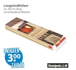 Langzündhölzer von  im aktuellen V-Markt Prospekt für 3,00 €