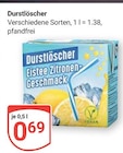 Aktuelles Durstlöscher Angebot bei GLOBUS in Duisburg ab 0,69 €