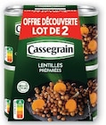 Legumes cuisines - CASSEGRAIN - Super U à Annemasse Legumes cuisines - CASSEGRAIN en promo chez Super U Annemasse à 1,25 €