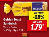 Sandwich Angebote von Golden Toast bei Lidl Homburg für 1,79 €