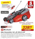 Akku-Rasenmäher-Set von Einhell im aktuellen toom Baumarkt Prospekt für 339,99 €
